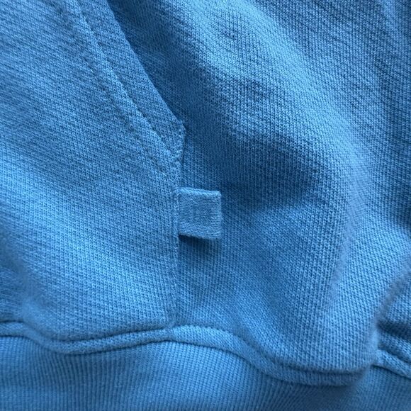 ATM Anthony Thomas Melillo Hoodie Color Capsule Pullover Blue Womens Size Large - Picture 3 of 12